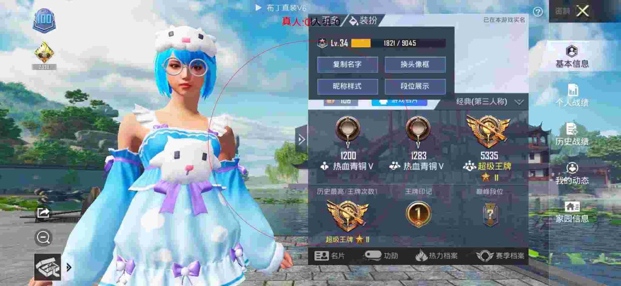 和平精英布丁直装透视 - 裤子造型和平精英外挂辅助辅助预览图